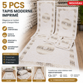 Pack 5 Tapis imprime
